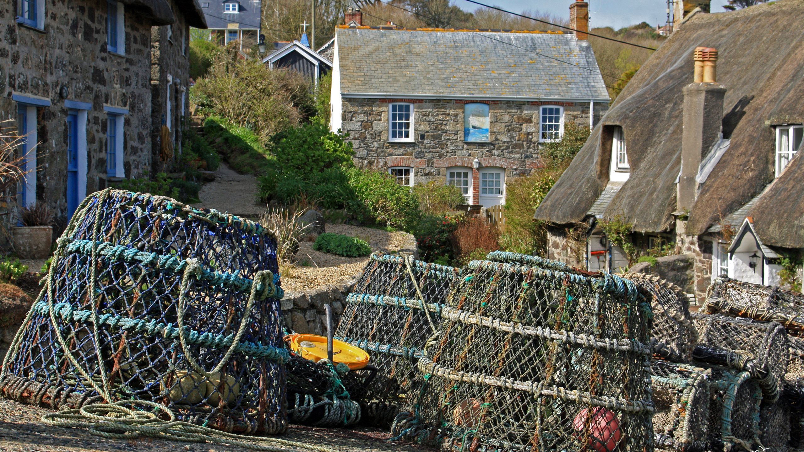 Lobster Pots at Cadgwith Lobster Pots at Cadgwith